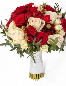 Букет для невесты «Вальс роз» под заказ
